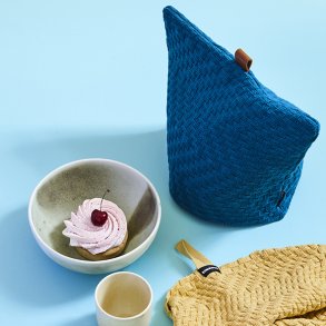 Kaffehtte med sildebensmnster