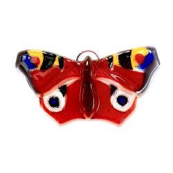 Glas sommerfugl Dagpfugleje (10 x 6 cm)