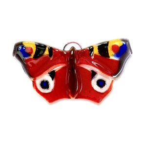 Glas sommerfugl Dagpfugleje (10 x 6 cm)