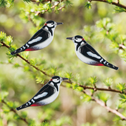 Glasfugl Flagsptte (15 x 4,5 cm)