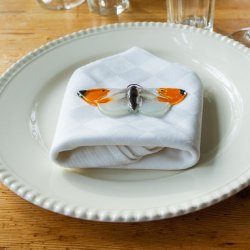 Glas sommerfulg Aurora (10,5 x 5 cm)