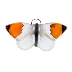 Glas sommerfulg Aurora (10,5 x 5 cm)