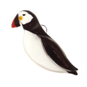 Glasfugl Lunde (13 x 5,5 cm)