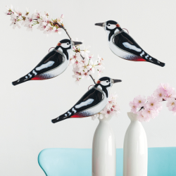 Glasfugl Flagsptte (15 x 4,5 cm)