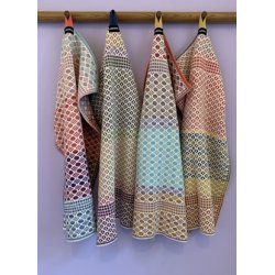 Hnsestrikkede hndklder