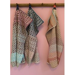 Hnsestrikkede hndklder