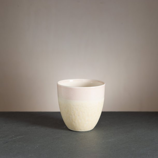 Pastello kop, beige-lyserosa